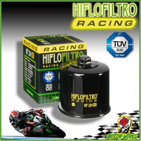 HF204RC FILTRO OLIO SPIN-ON RACING CON DADO