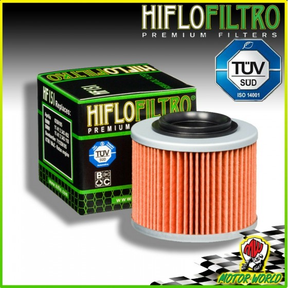 HF151 FILTRO OLIO IN CARTA
