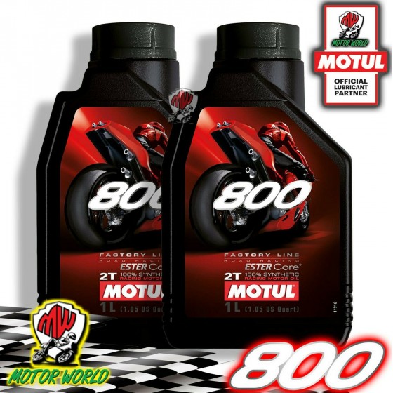 Motul 800 2T Factory Line Road Racing, 2X1 L