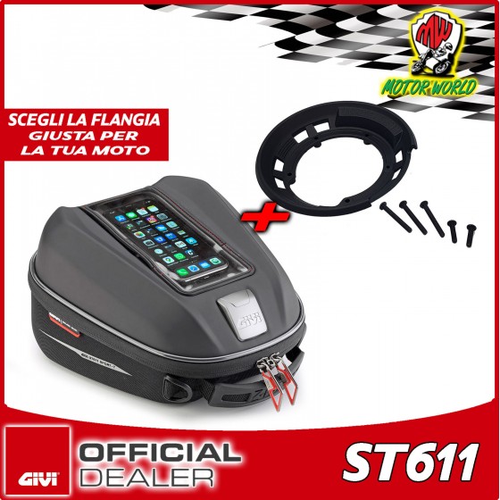 Borsa Serbatoio Ducati 1098 Givi ST611 Bf08 moto