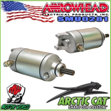 SMU0281 MOTORINO AVVIAMENTO ARROWHEAD SUZUKI DR-Z 400 S 2014 2015