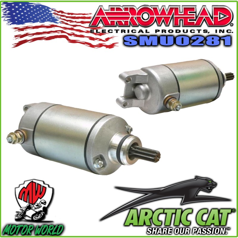SMU0281 MOTORINO AVVIAMENTO ARROWHEAD SUZUKI DR-Z 400 S 2014 2015