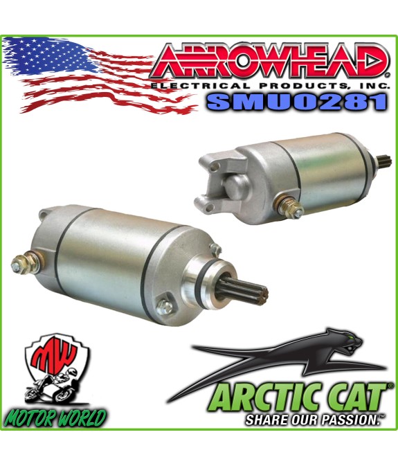 SMU0281 MOTORINO AVVIAMENTO ARROWHEAD SUZUKI DR-Z 400 S 2014 2015