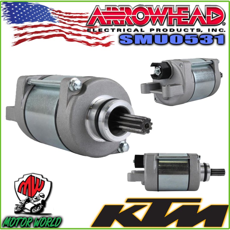 SMU0531 MOTORINO AVVIAMENTO ARROWHEAD KTM Freeride 350 2012 2013 2014 2015