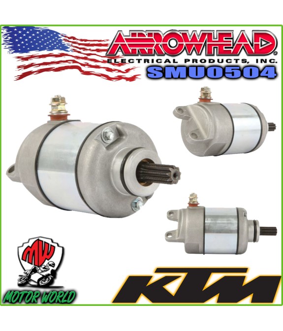 SMU0504 MOTORINO AVVIAMENTO ARROWHEAD KTM 250 XCF-W 2011 2012 2013