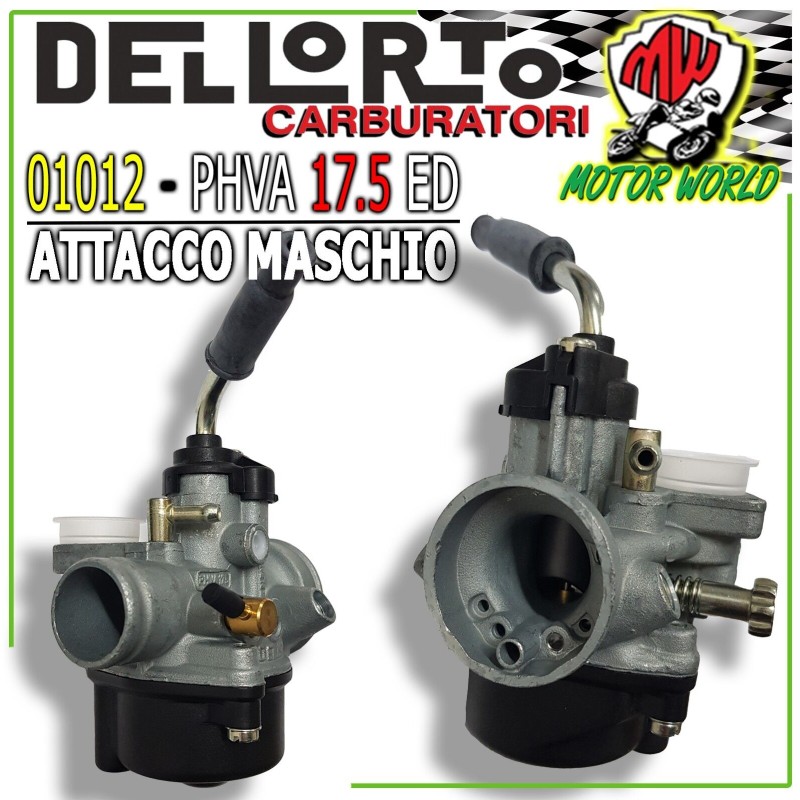 CARBURATORE DELL'ORTO PHVA 17,5 ED PER PIAGGIO ZIP SP 50 2T 2 TEMPI - 01012 1012