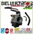 03067 CARBURATORE DELL'ORTO PHBN 17.5 LS ARIA MANUALE MALAGUTI F12 R F10 F15 50