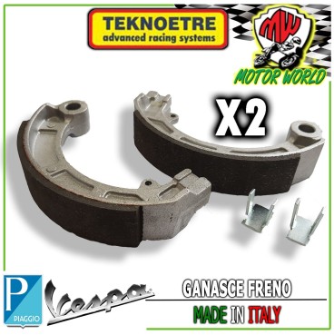KIT COPPIA GANASCE ANTERIORI + POSTERIORI PIAGGIO VESPA V FL2 125	DAL 1991 IN SU