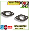 COPPIA GUARNIZIONI DI SCARICO MARMITTA GILERA TYPHOON ICE DNA EASY 50 2T