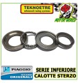 SERIE INFERIORE CALOTTE STERZO ORIGINALI PIAGGIO X10 500 4T 4V IE 2012 - 2013