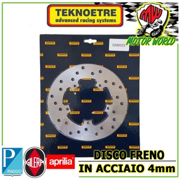 DISCO FRENO ANTERIORE ACCIAIO 4mm  PIAGGIO ZIP SP 50 1996 -