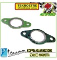 KIT COPPIA SERIE GUARNIZIONI DI SCARICO MARMITTA PIAGGIO VESPA 50 PRIMAVERA