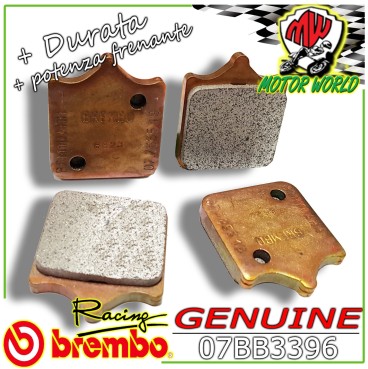 07BB3396 PASTIGLIE FRENO BREMBO GENUINE ANTERIORI APRILIA RSV NERA 1000 2004-08