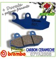 PASTIGLIE BREMBO CARBON CERAMICHE POSTERIORI YAMAHA  XTZ SUPER TENERE 750	1989 -