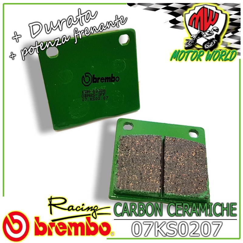 PASTIGLIE BREMBO CERAMICHE POSTERIORI SUZUKI GV GL MADURA 1200	1985 - 1986