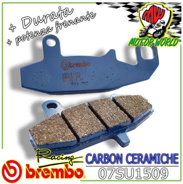 07SU1509 PASTIGLIE BREMBO CERAMICHE POSTERIORI HONDA VTZ XELVIS 250 1992 -