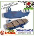 07SU1509 PASTIGLIE BREMBO CERAMICHE POSTERIORI HONDA VTZ XELVIS 250 1992 -