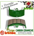 07HO1406 PASTIGLIE BREMBO CERAMICHE ANTERIORI HONDA VTR INTERCEPTOR 250	1988