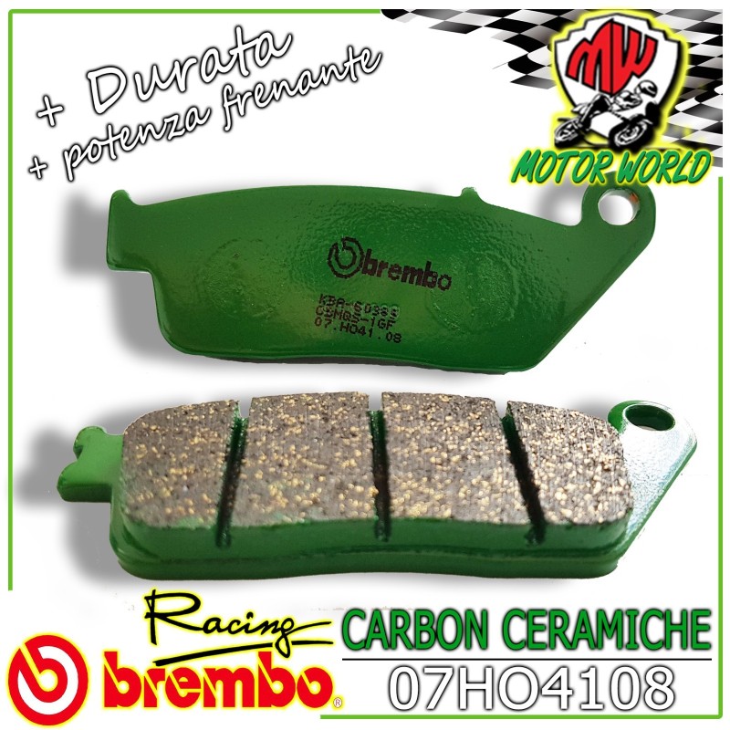 07HO4108 PASTIGLIE BREMBO CERAMICHE ANTERIORI CAGIVA CAT 900 1993 -