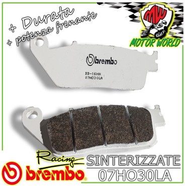 07HO30LA PASTIGLIE BREMBO SINTER ANTERIORI YAMAHA WR X SUPERMOTO 125 2009 - 2013