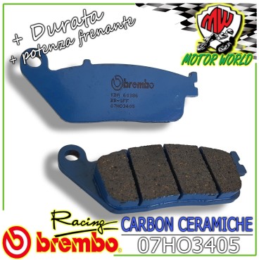 07HO3405 PASTIGLIE BREMBO CERAMICHE ANTERIORI  YAMAHA  MT 1700 01 2005 - 2011