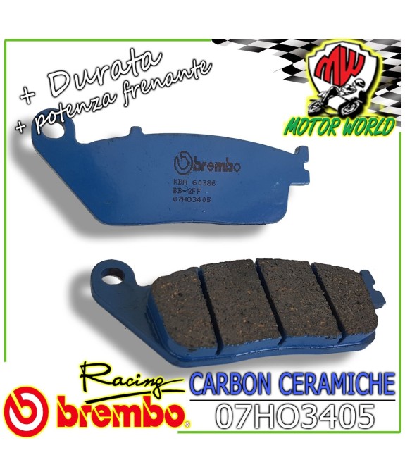 07HO3405 PASTIGLIE BREMBO CERAMICHE ANTERIORI  YAMAHA  MT 1700 01 2005 - 2011