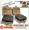 07BB33RC PASTIGLIE FRENO BREMBO RACING ANTERIORI APRILIA RSV NERA 1000 2004-2008