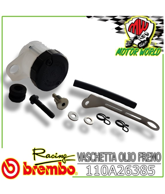 KIT SERBATOIO OLIO FRENI PER POMPA FRENO ANTERIORE BREMBO RCS (110A26385)