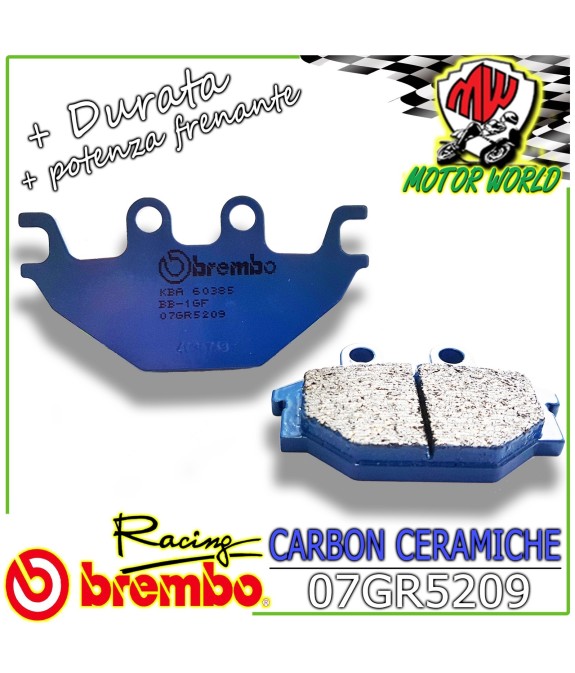 07GR5209 PASTIGLIE BREMBO CERAMICHE ANTERIORI ADLY CROSS X OVER 300 2007 -