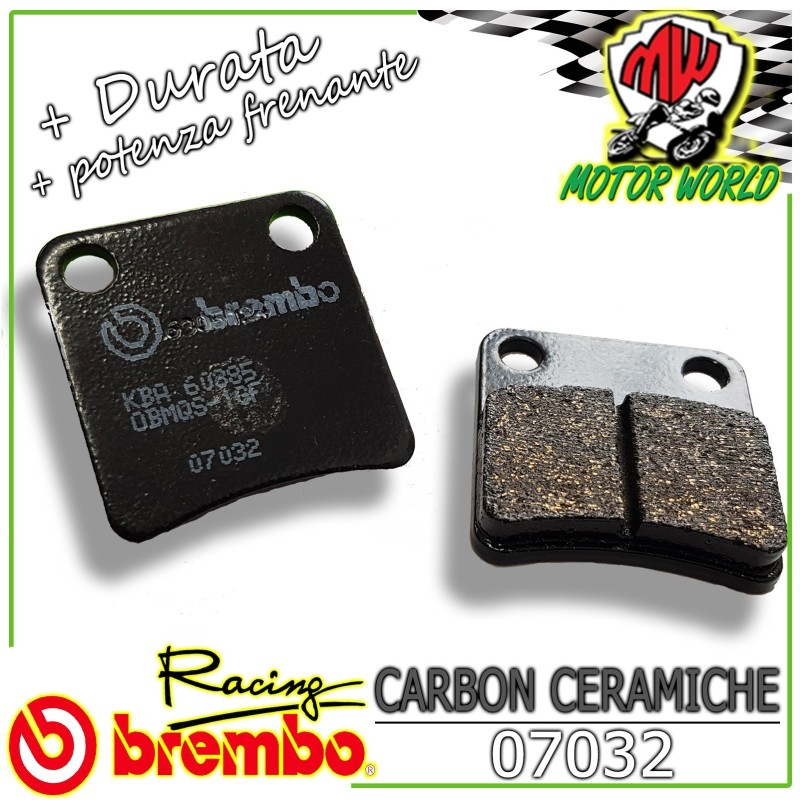 07032 PASTIGLIE BREMBO CERAMICHE ANTERIORI BS VILLA ZX 50 1993 --