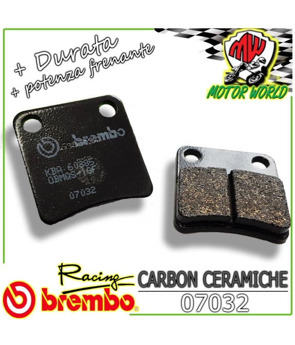 07032 PASTIGLIE BREMBO CERAMICHE ANTERIORI BS VILLA ZX 50 1993 --