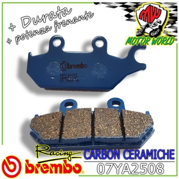 07YA2508 PASTIGLIE BREMBO CERAMICHE ANTERIORI YAMAHA ARTESIA 400	1991 -