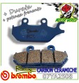 07YA2508 PASTIGLIE BREMBO CERAMICHE ANTERIORI YAMAHA ARTESIA 400	1991 -