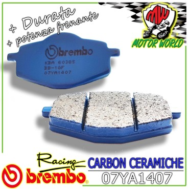07YA1407 PASTIGLIE BREMBO CERAMICHE POSTERIORI YAMAHA YZ 250 1988