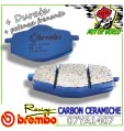 07YA1407 PASTIGLIE BREMBO CERAMICHE POSTERIORI YAMAHA YZ 250 1988