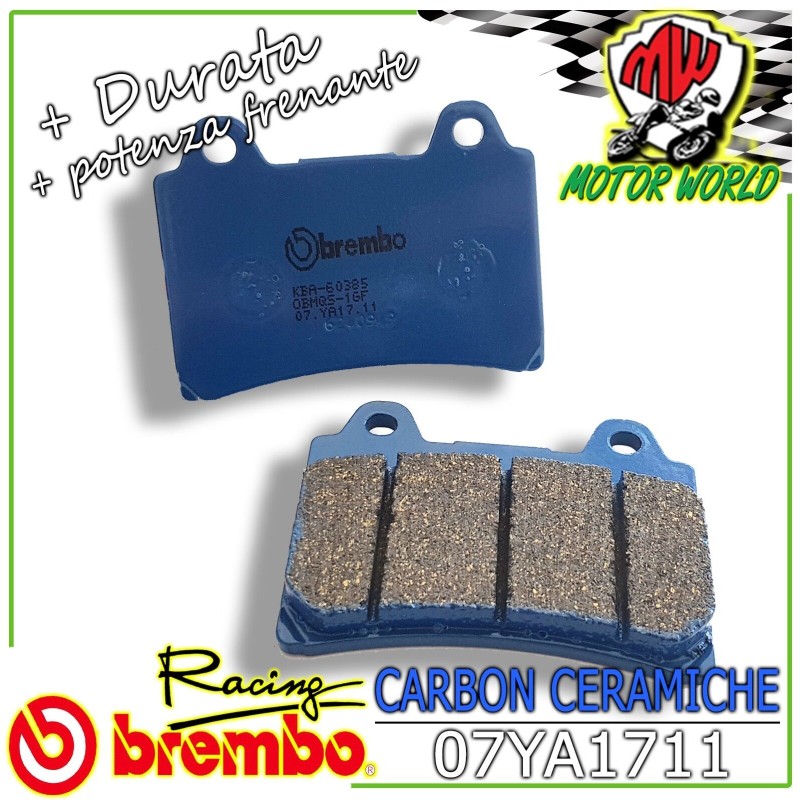 PASTIGLIE BREMBO CERAMICHE POSTERIORI YAMAHA XVZ TF ROYAL STAR VENTURE 1300	2000