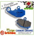 07KA1617 PASTIGLIE BREMBO CERAMIC POSTERIORI KAWASAKI ZZR 600 2006 - 2007