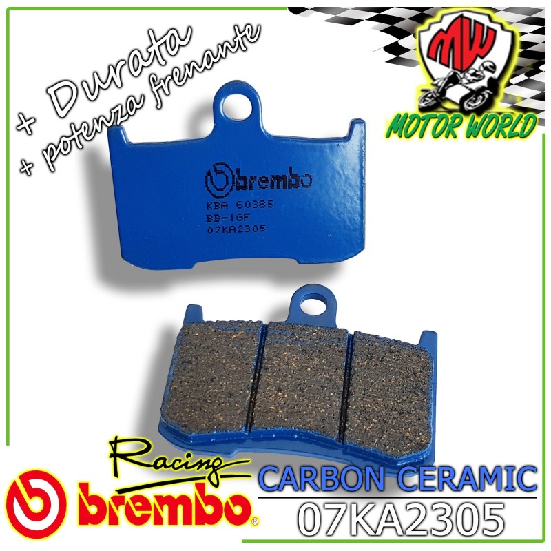 07KA2305 PASTIGLIE BREMBO CERAMIC ANTERIORI TRIUMPH TIGER SPORT 1050 2014 - 2015