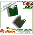 07YA3807 PASTIGLIE BREMBO CERAMIC POSTERIORI HYOSUNG I DELUXE 700 2013 -