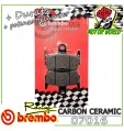 COPPIA PASTIGLIE BREMBO CERAMIC POSTERIORI SYM  JET SPORT X 50	2006 - 2010