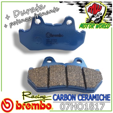 PASTIGLIE ORIGINALI BREMBO CERAMICHE POSTERIORI HONDA B EC ED F2 F2D 750 1982 --