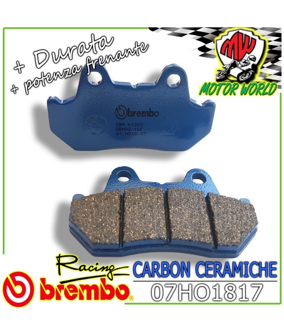 PASTIGLIE ORIGINALI BREMBO CERAMICHE POSTERIORI HONDA B EC ED F2 F2D 750 1982 --