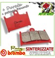 PASTIGLIE BREMBO SINTERIZZATE ANTERIORI YAMAHA TZR W 750	1989 -