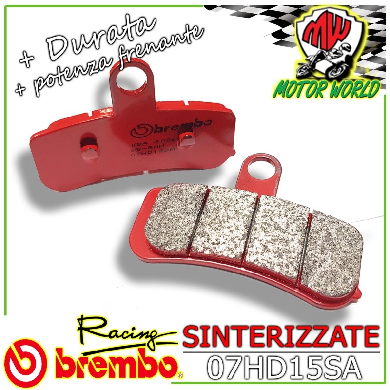 PASTIGLIE BREMBO SINTER HARLEY DAVIDSON FXSTC SOFTAIL CUSTOM 1340 2008 -