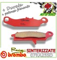 07KA25SD PASTIGLIE BREMBO SINT PINZA DESTRA SUZUKI QUADRUNNER TWIN PEAKS 700