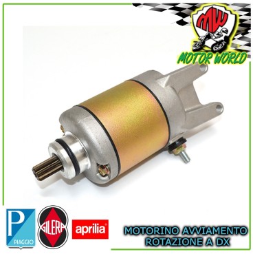 MOTORINO AVVIAMENTO STARTER SPECIFICO PIAGGIO X7 EVO E3 300 2009 - 2012