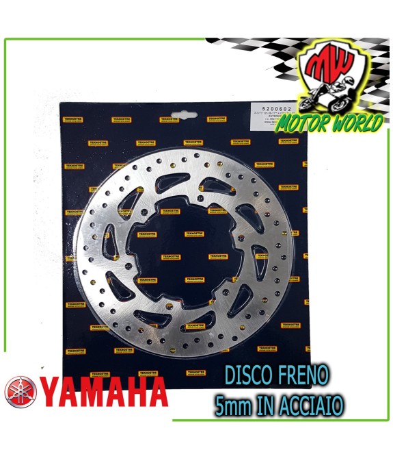 DISCO FRENO ANTERIORE ACCIAIO 5mm YAMAHA X-CITY VP 250	2007 - 2014