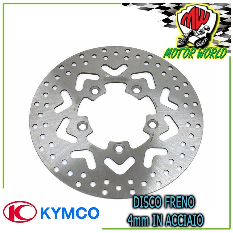 DISCO FRENO ANTERIORE ACCIAIO 4mm KYMCO AGILITY R16 200 2012