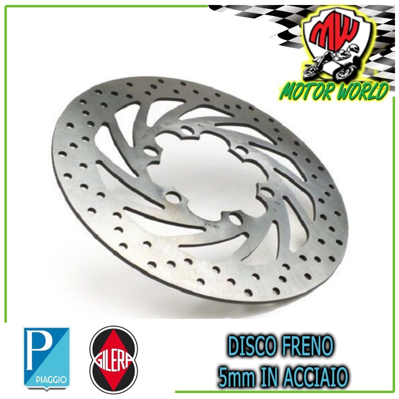 DISCO FRENO ANTERIORE ACCIAIO 5mm PIAGGIO  BEVERLY SPORT TOURING 350 4V ie 11 14