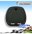 BAULE NERO CARBON LOOK + SCHIENALINO + PIASTRA UNIVERSALE LG-MOTORS 52 LITRI